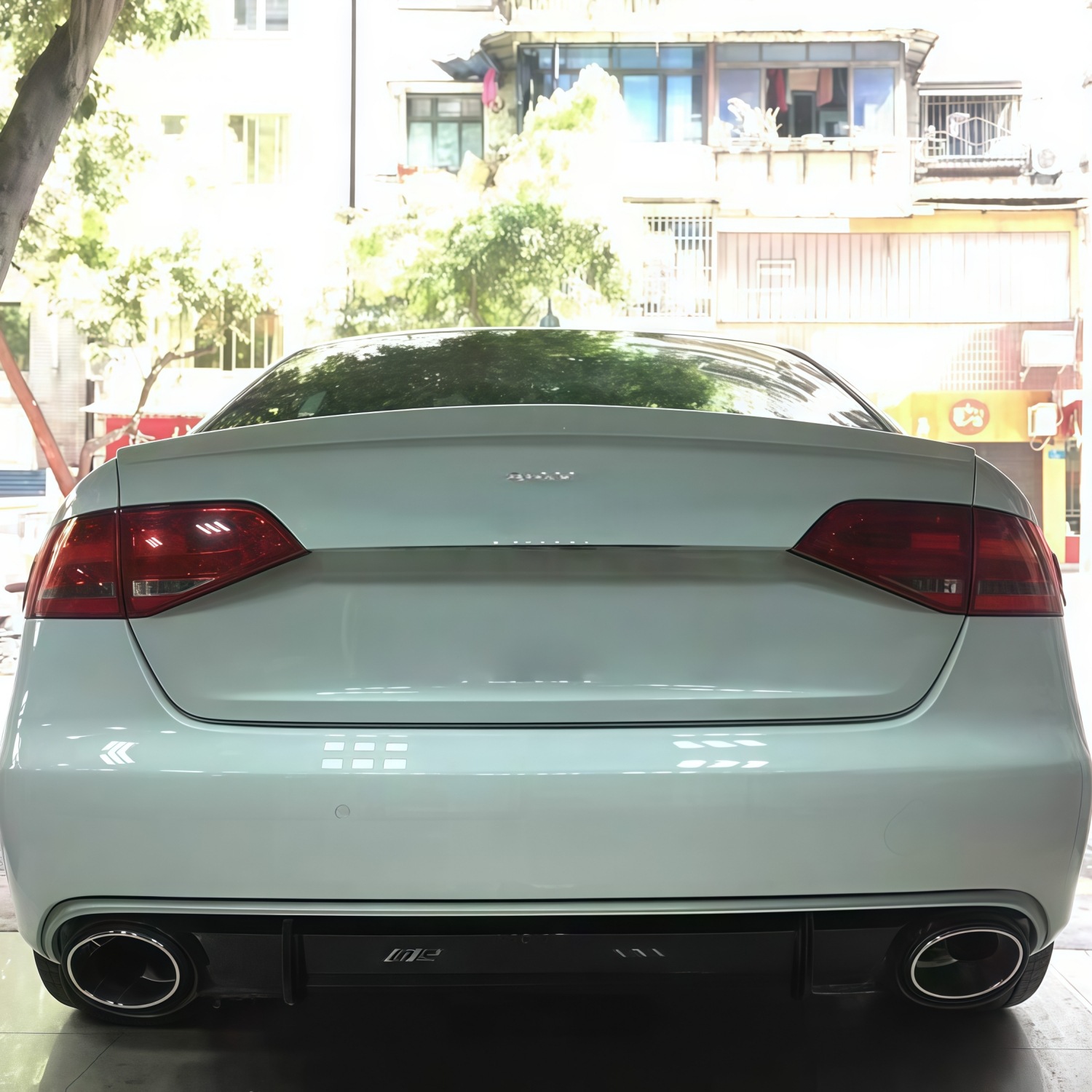 09-12 Models Are Suitable for Audi A4L Modification to Rs4 Large Body Kit Front Bumper, Rs4 Front Bumper Direct Supply from the Manufacturer