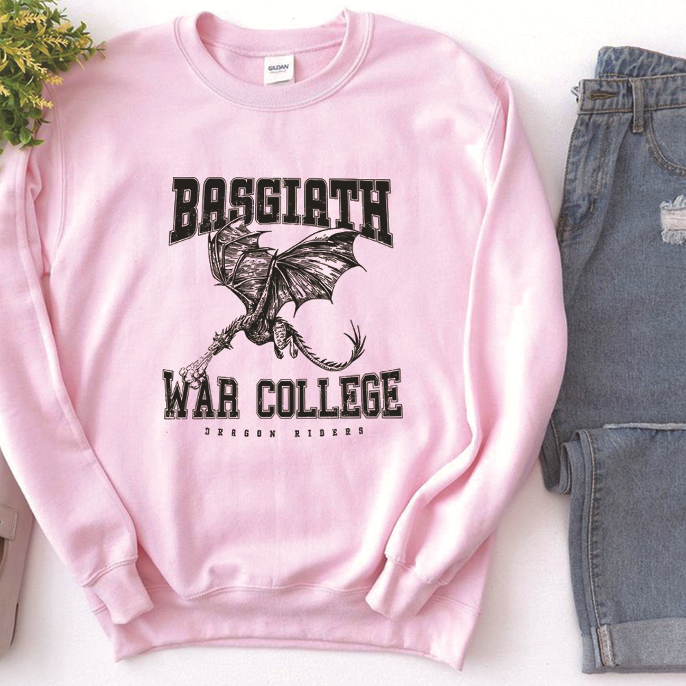 Retro Basgiath War College Sweatshirt Fourth Wing Hoodie Dra