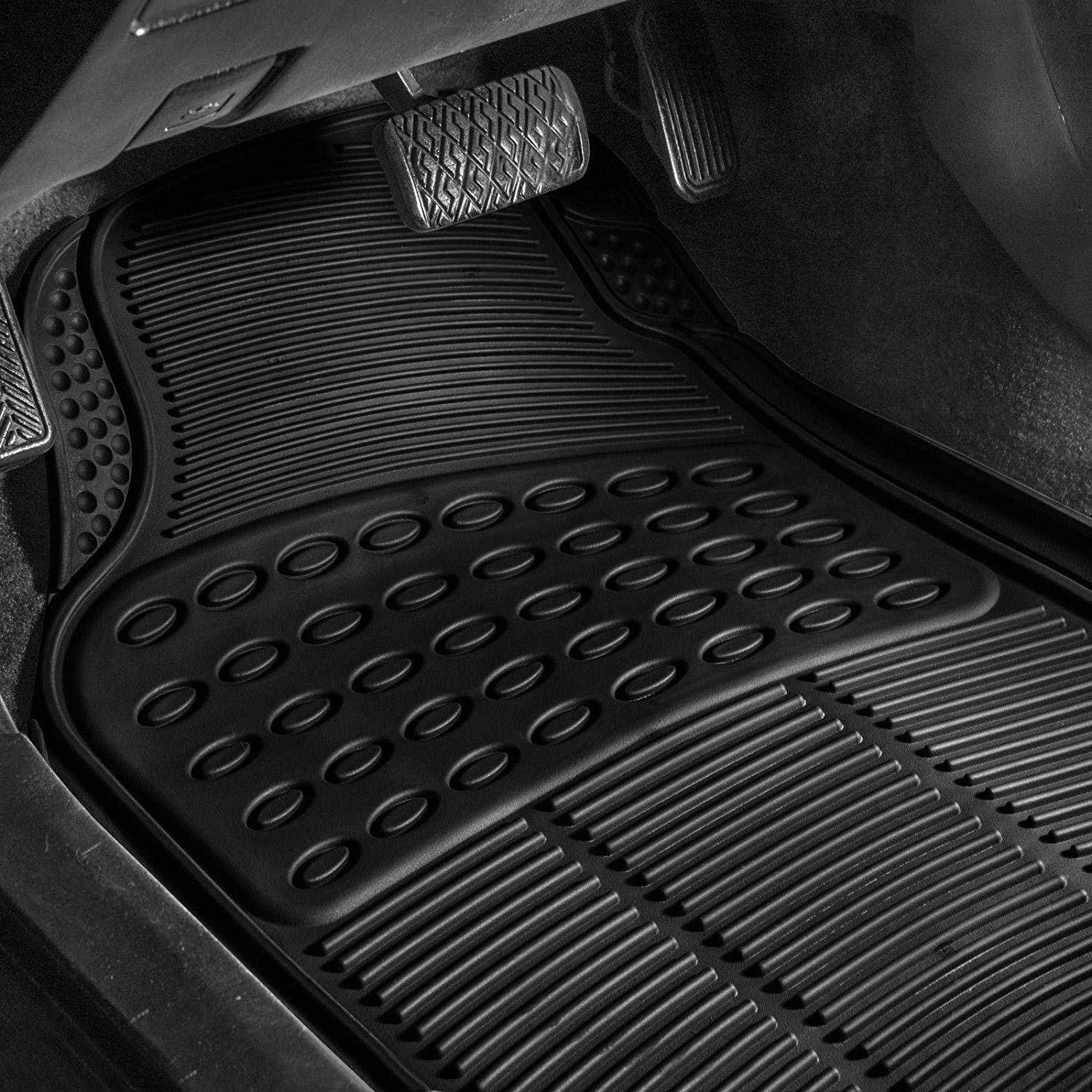  Alfombra de coche impermeable 3 piezas, antideslizante, uso todo el año, fábrica directa