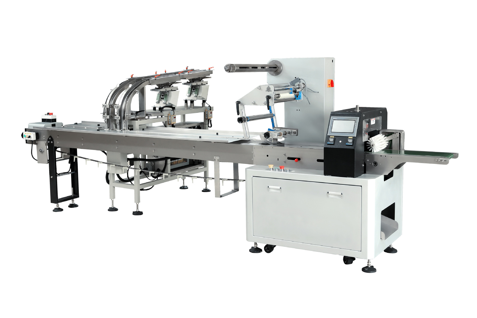KFW-323B (Xiaosong) máquina de embalaje de almohada automática almohada de sellado y encogimiento de la máquina de alta velocidad servo completo