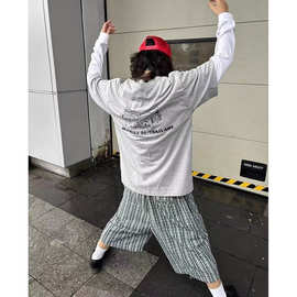 夏季薄款格子短裤男士潮牌宽松五分裤休闲口袋中裤-P35