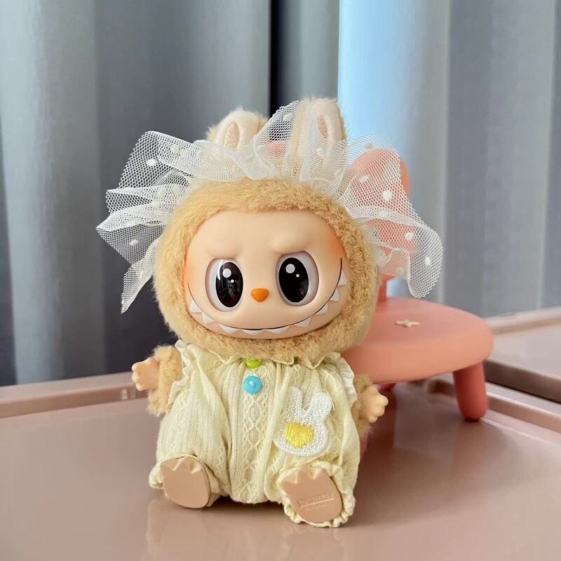 服のみ】第二世代ブラインドボックス ラブブ服 エポキシ樹脂製顔飾り ラブブ シットシットパーティーシリーズ ベビー服 可愛い|undefined