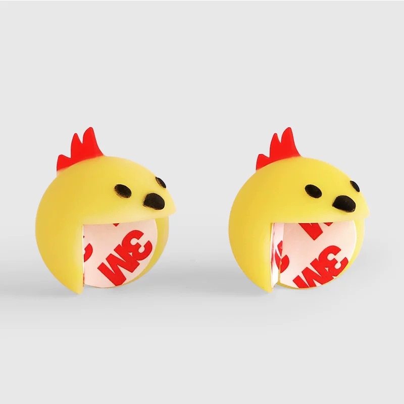 Yellow protective corner covers with animals