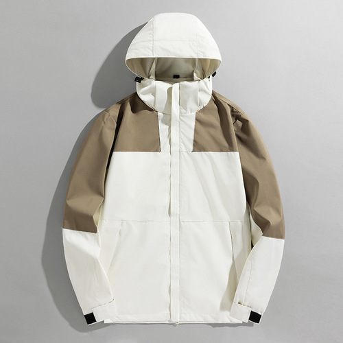 North Face Spring/Summer Thin Outdoor Single-Layer Couples' Windproof & Waterproof Jacket – Men's & Women's Trendy Customizable Coat