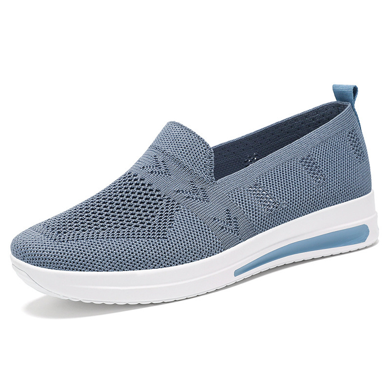 Zapatos de primavera de mujer, zapatos de mujer transfronterizos de un pie, zapatos casuales, zapatos de madre superficiales, zapatos de suela suave, zapatos transpirables