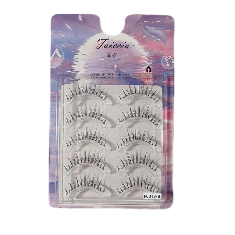 霏汐假睫毛A07自然款小恶魔仙子毛睫毛漫画眼睫毛超自然仙女