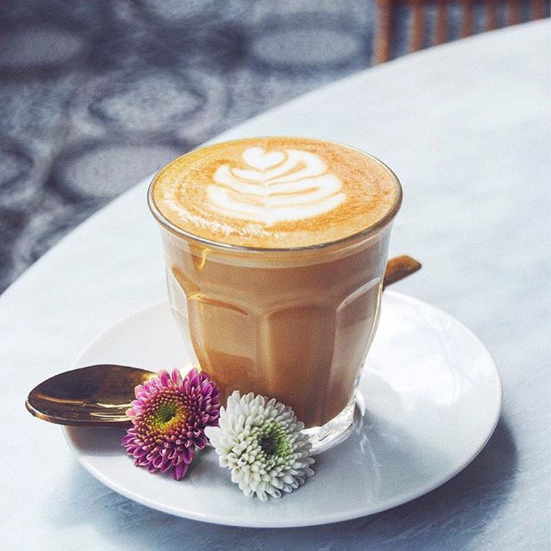 Duralex Dores tazas de vidrio templado tazas de agua resistentes al calor helado Latte dra flower australiano tazas de café sucias