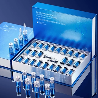 澳韵诗蓝铜胜肽皱弹嫩冻干粉套装补水滋润保湿护肤护肤套装批发
