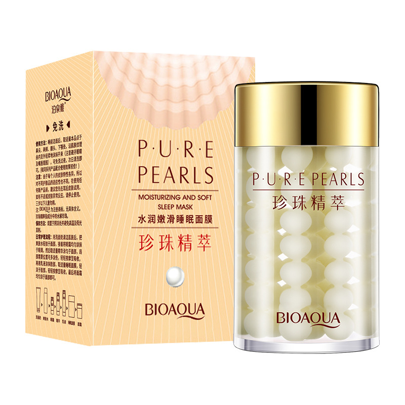 Loción Facial Hidratante de Extracto de Perla