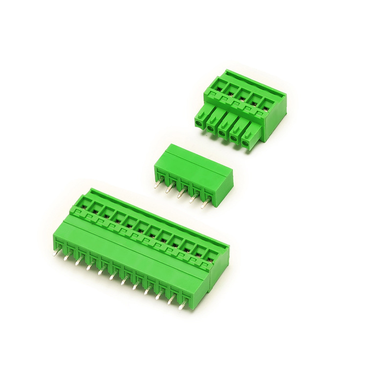 PCBプラグイン端子台 サイド配線 15EDGKA+VC/RC-3.81MM ストレートピンとカーブピンのコンプリートセット 2-12P|undefined