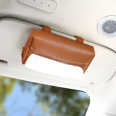 Hanging Sunroof Storage, Creative Car – Car tissue box/set - danxia-orange-sandwich