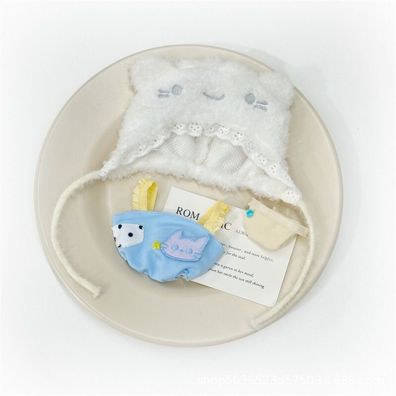 10cm Baby Style New Baby Clothes "Snoring Serenade" Cute Cartoon Cotton Doll Dress-Up Clothes in Stock