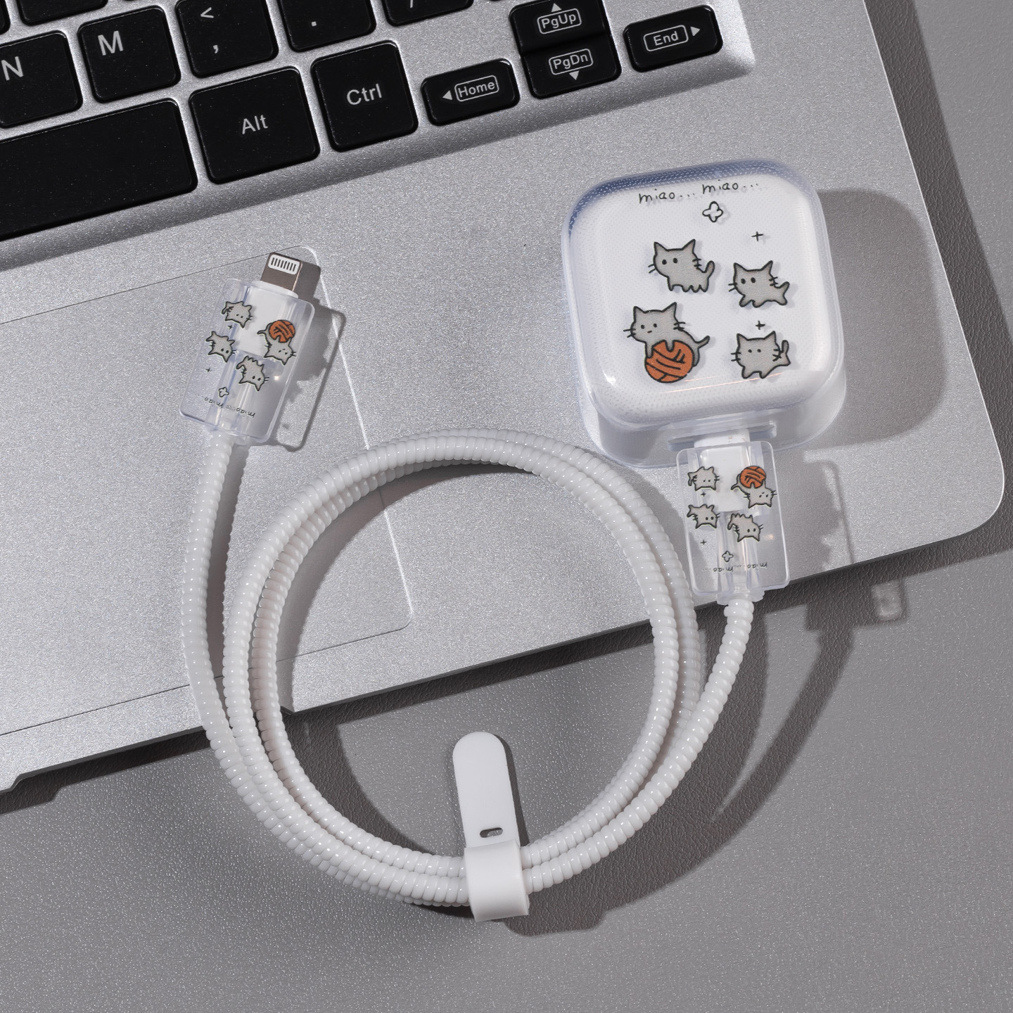 Aplicable a Apple 40W cargador iPhone17 cable de datos protector de cable protector anti-ruptura cubierta de cable image 7