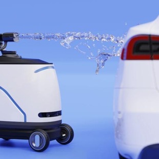 Intelligent Car Washing Robot Wireless Charging Scheme Wireless Charging Compatible Equipment Manufacturer Zhonghui