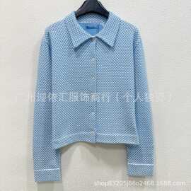 polo衫男女款美式重磅翻领短袖T恤高级感半袖休闲百搭半袖上衣服