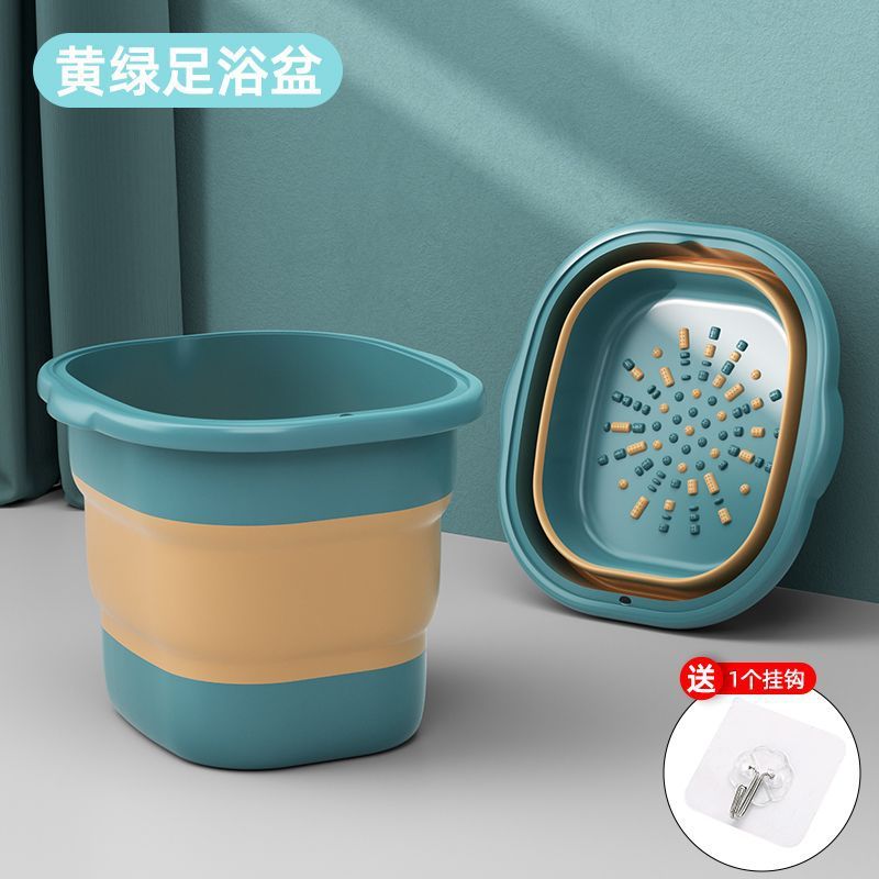 泡脚桶桶可折叠学生宿舍家用足浴洗脚桶泡脚盆洗脚盆按摩折叠桶|undefined