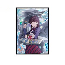 定制全息印刷卡套闪光牌套小蓝闪刀姬妹套桌游卡牌保护套66x91