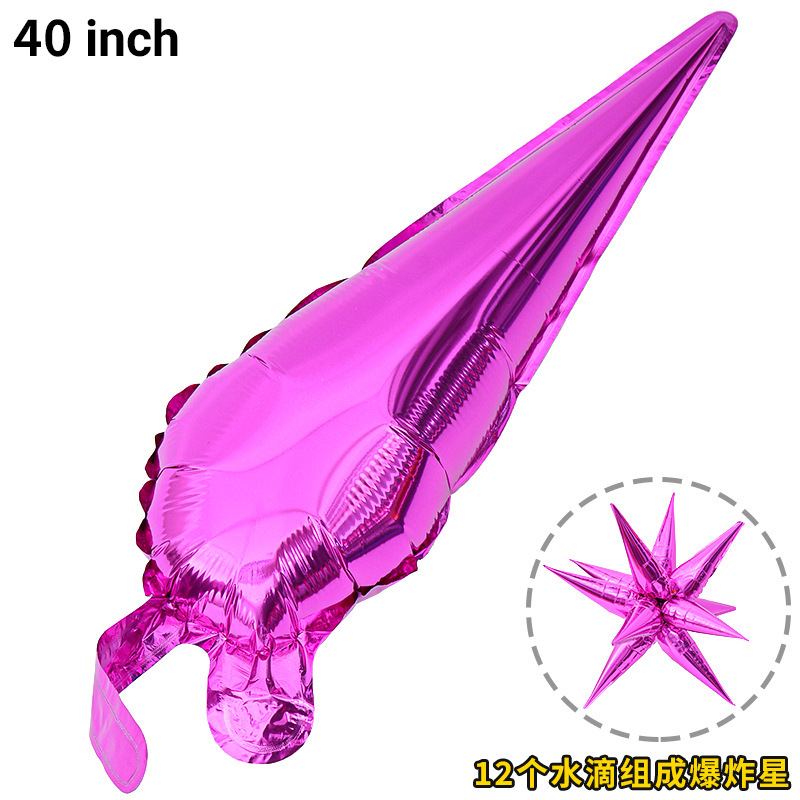 4D señaló estrella de seis puntas explosión bola erizo de mar modelado Decoración