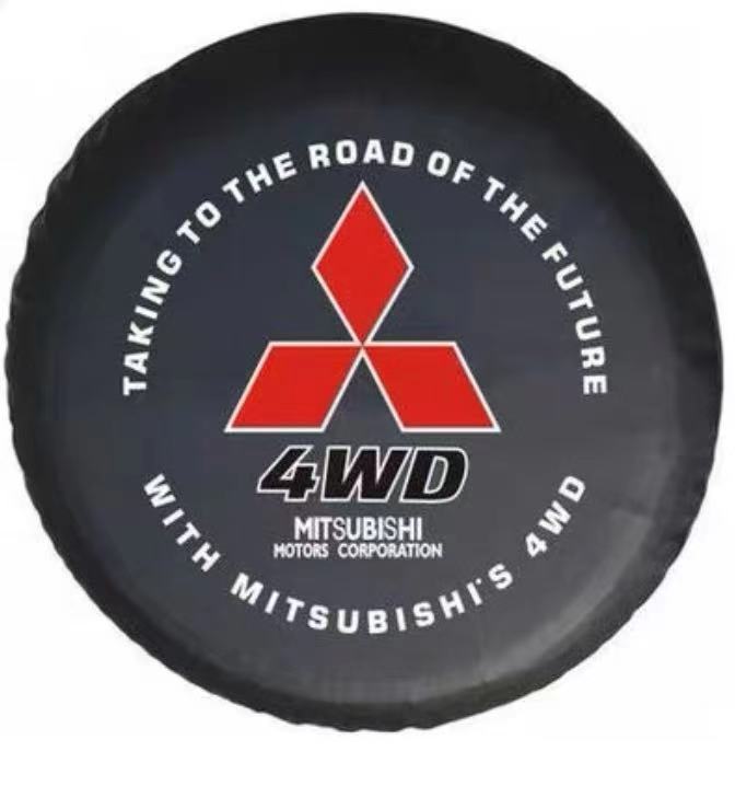 Suitable for Pajero V73 Cheetah Off-Road Vehicle Pvc Leather Spare Tire Cover Tire Cover Protection Modification Waterproof