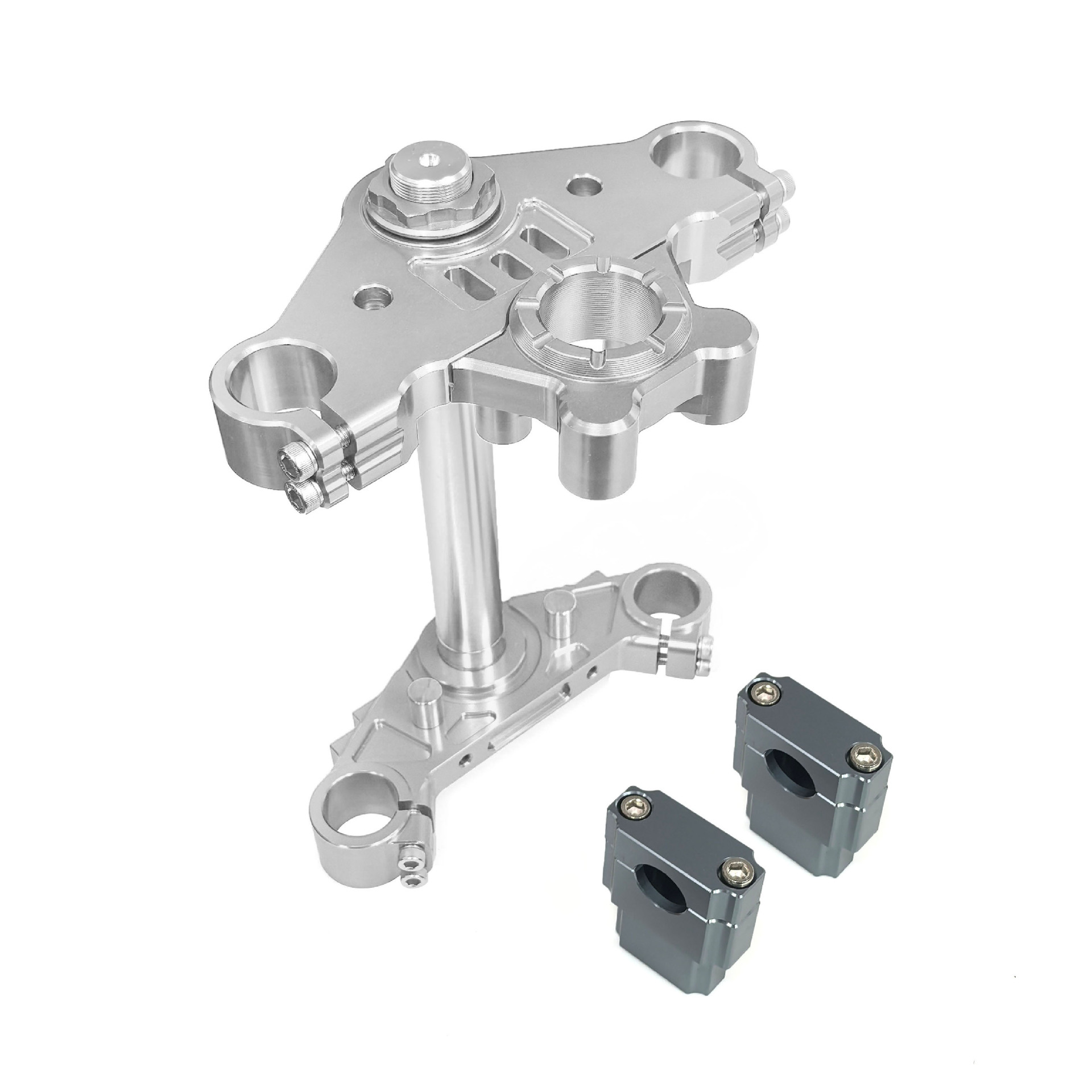 Suitable for Motorcycle Honda Honda Ct125 Modified Upper and Lower Connecting Plate Accessories Cnc Aluminum Alloy Steering Column Assembly