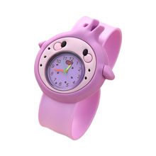 男孩女孩同款儿童可爱时尚啪啪表 石英手表童趣大表盘亲子