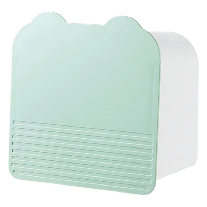 Nachuan Creative Пластиковый PS Настенный ящик для хранения Санитарная салфетка Косметика Многоцелевой откидной крышкой Отсек Герметичный ящик для хранения