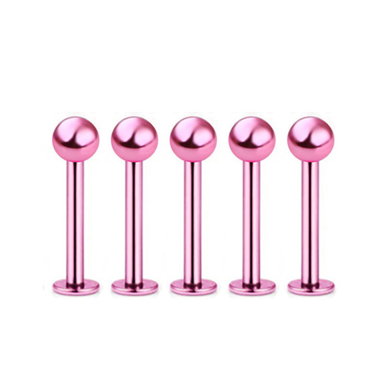 8 Colors Stainless Steel Star Lip Nails, Eyebrow Nails, Nose Nails, Ear Bone Nails Set of 5 - Piercing Jewelry detail image 19