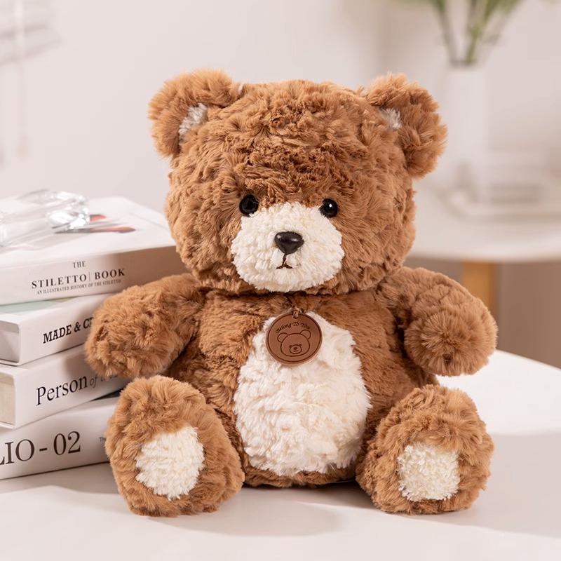 Lindo oso guerrero muñeca Teddy Mackey oso muñeca de peluche muñeca de trapo cumpleaños infantil