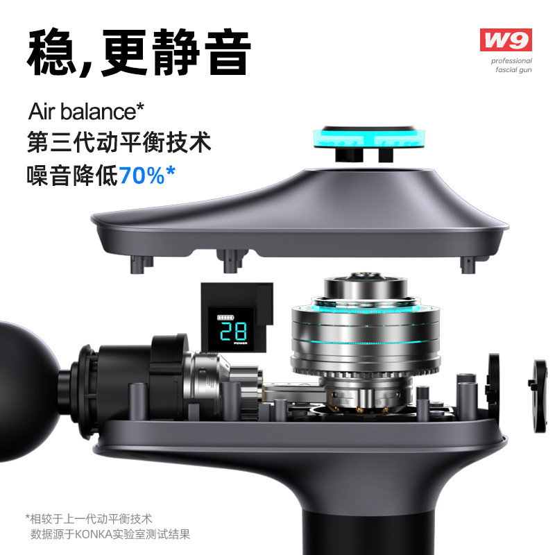 康佳筋膜銃電気筋マッサージ器専門級クロスボーダー筋膜銃充電タイプマッサージ銃首膜奪い|undefined