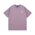 Light purple wash, front and back coke crack print