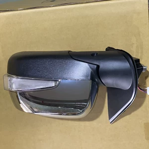 Suitable for Isuzu pickup DMAX, left and right electroplated rearview mirrors, 02-11 models, manual rearview mirrors for left-hand drive and right-hand drive