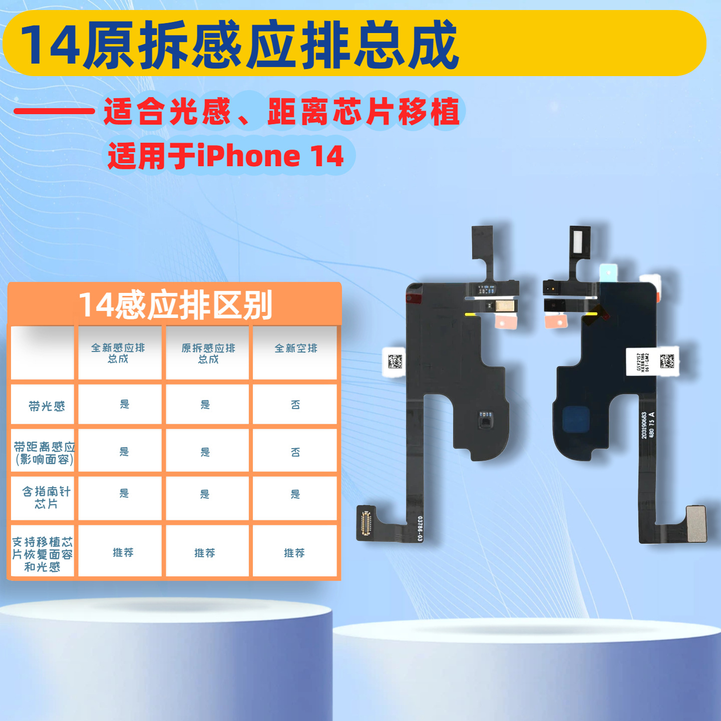 Cable de inducción de auricular, cable de inducción de inundación, cable de inducción de distancia para iPhone