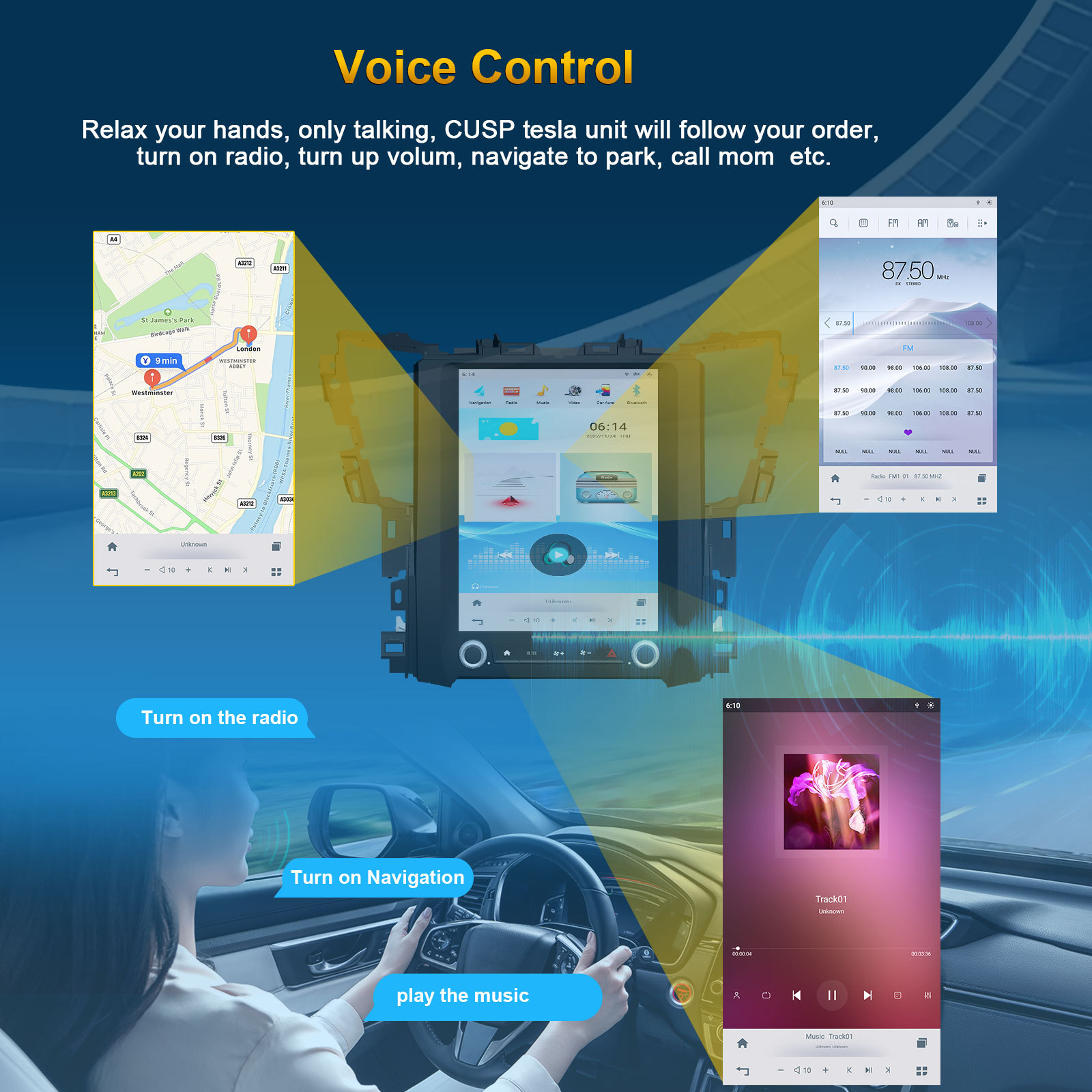 Car Smart Navigation Android GPS for Alpha 2015-