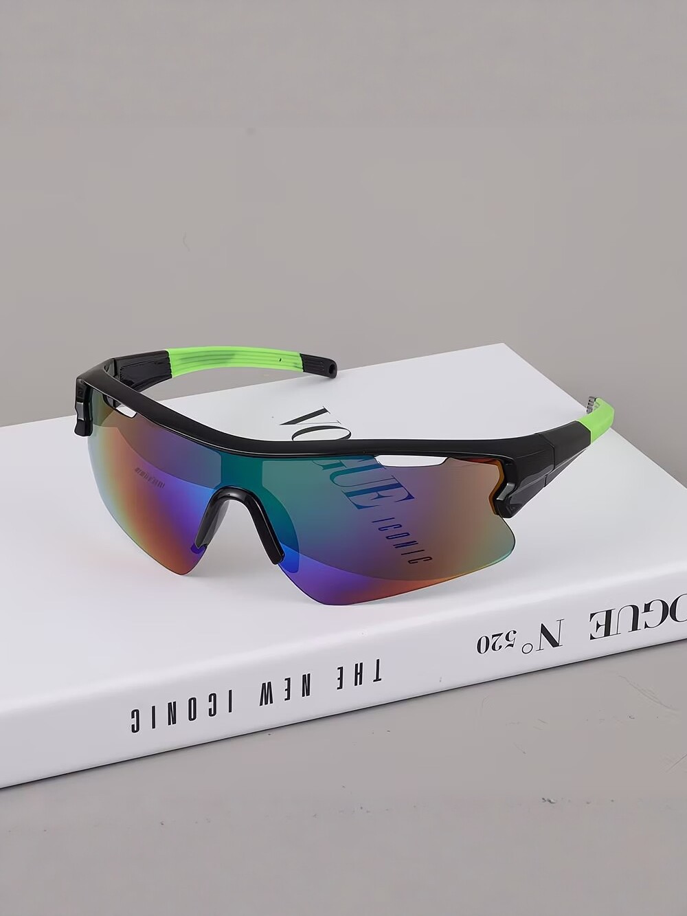 Gafas de Sol para Correr y Ciclismo de TR90, A Prueba de Viento, Protección UV