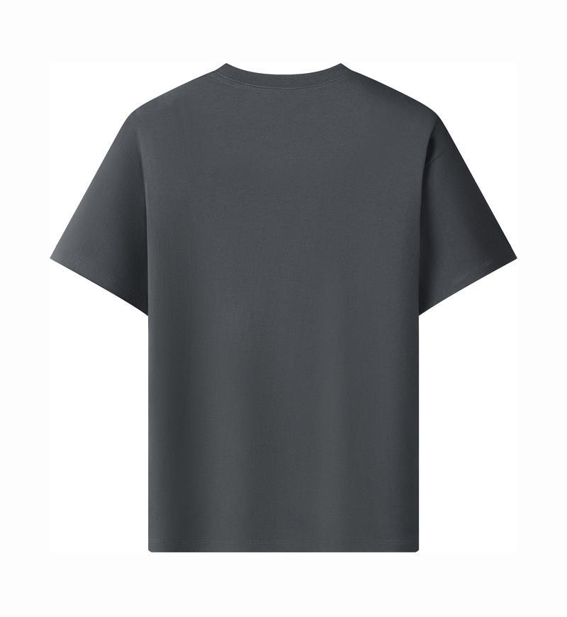 Comercio exterior europeo y americano algodón ropa de trabajo impresa logotipo camiseta publicitaria de cuello redondo camiseta cultural personalizada camiseta de manga corta personalizada