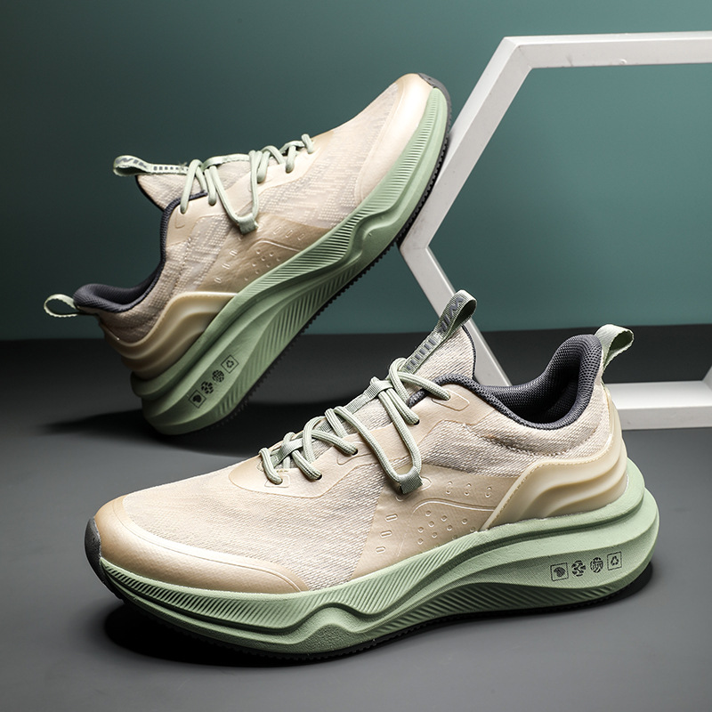 High-Quality New Men's Women's Sports Casual Shoes, 2025 New Spring And Autumn Models, CushiNewed, Breathable,_vogvips.com
