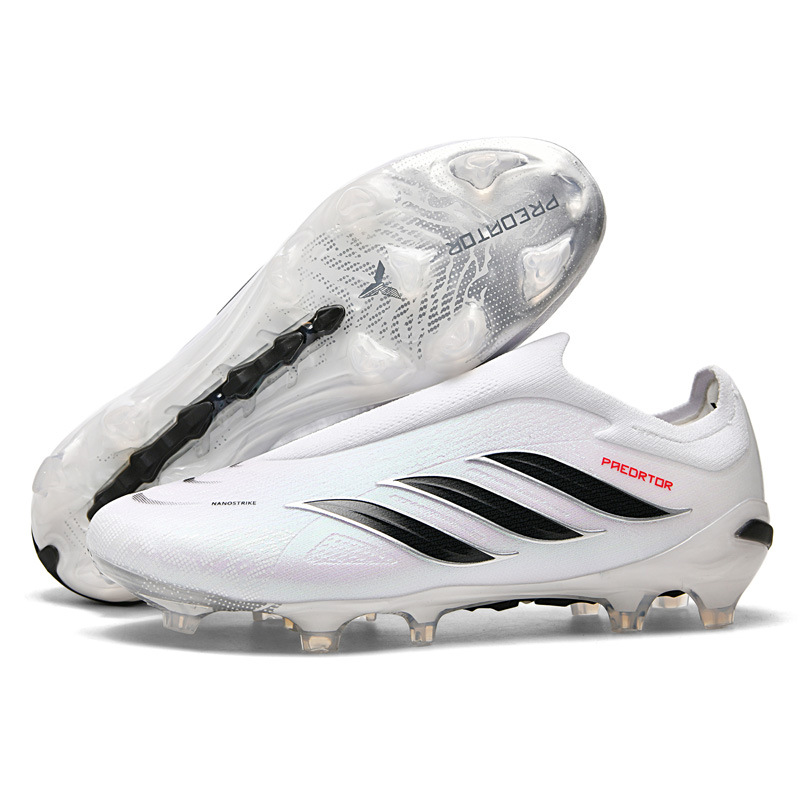 Nuevos zapatos de fútbol transfronterizos de alto bajo para hombres y mujeres juveniles deportes al aire libre zapatos de fútbol de entrenamiento de competición profesional