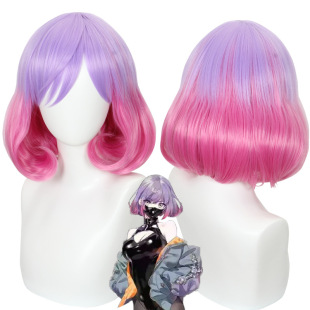 High slit sneakers LUNA Luna cosplay figure same style female bob cos anime wig 522A
