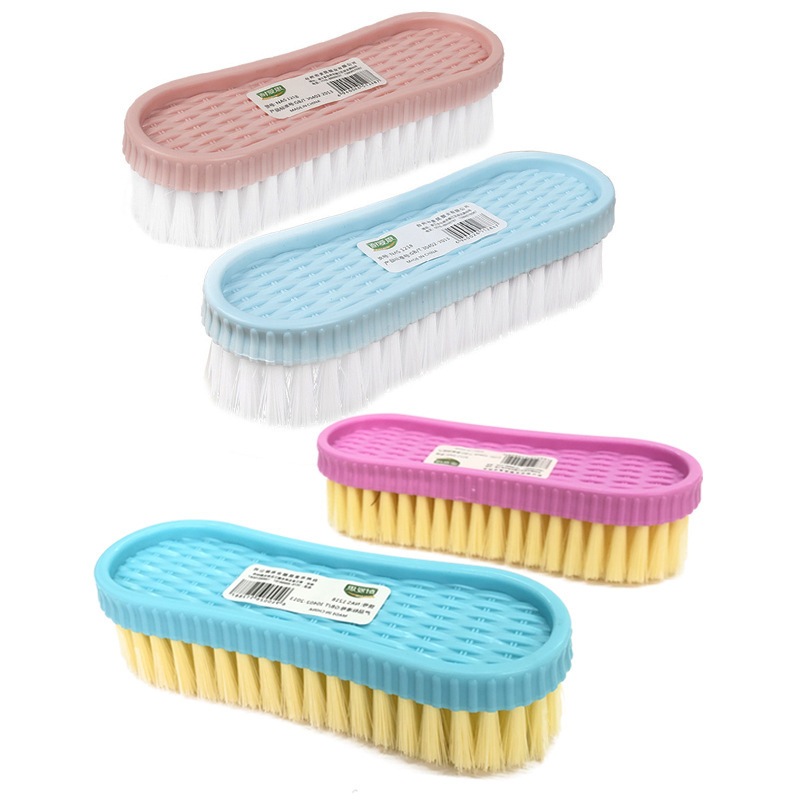 Hair-Planting Plastic Cleaning Brush, New Laundry Brush, Shoe Brush, Hard-Bristled, Super Cost-Effective, High-Looking Household Durable Brush
