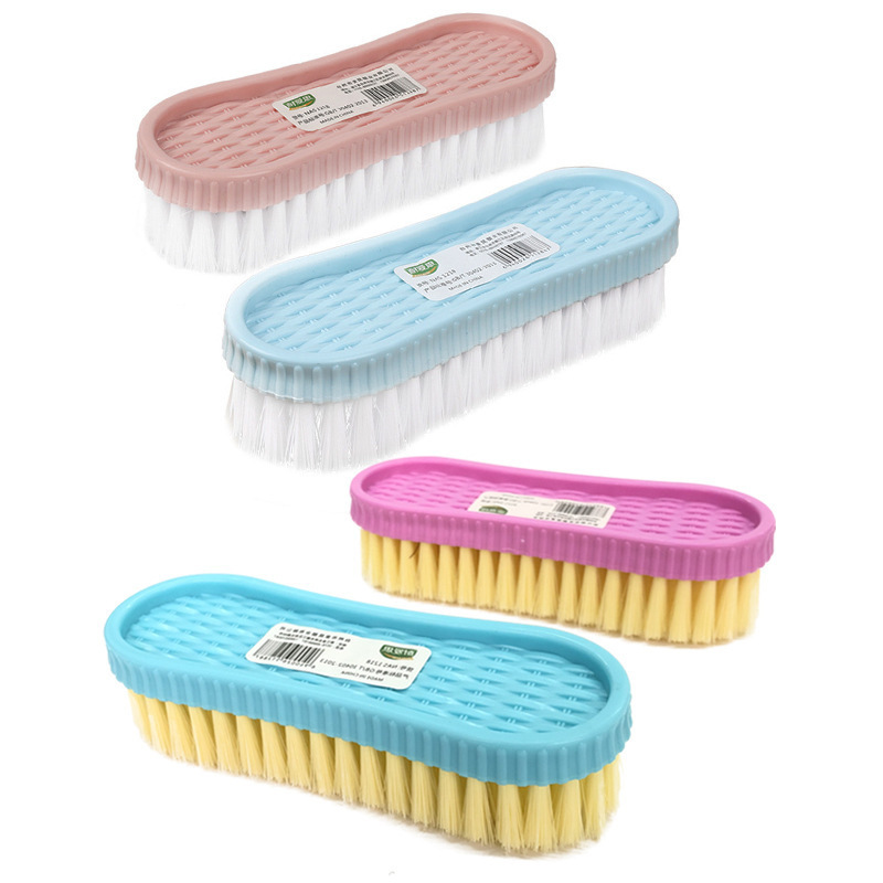 Hair-Planting Plastic Cleaning Brush, New Laundry Brush, Shoe Brush, Hard-Bristled, Super Cost-Effective, High-Looking Household Durable Brush