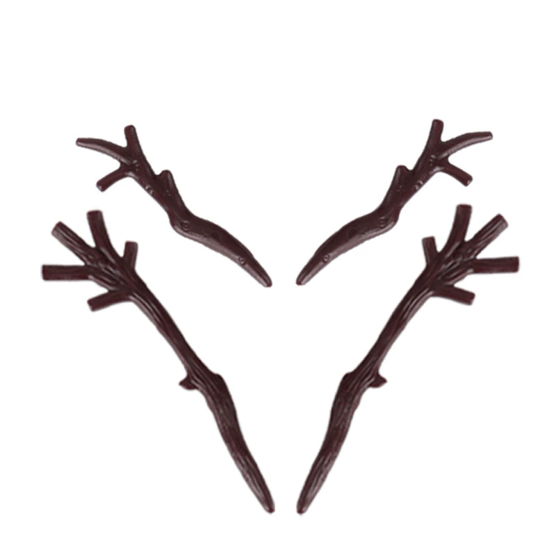 Рождественские DIY украшения пластиковые рога ветки снеговика рука diy рождественские украшения аксессуары снеговика ремесла набор