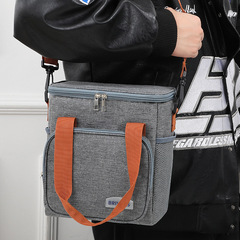 New Product Cross-border Bestselling Lunch Bag Insulated Backpack for Amazon Wholesale Increased Size and Thickness Crossbody Insulated Bag