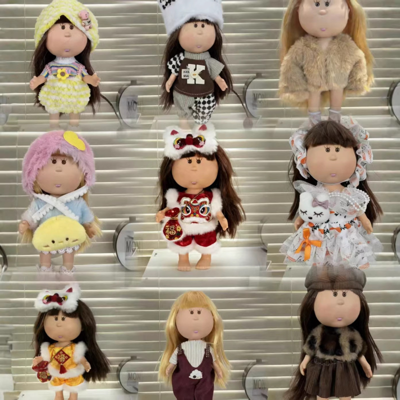 Wholesale Spanish Mia Potato Doll Clothes 24cm Mia Doll Dress-Up Set Complete Plush Dress Set Wholesale Spanish Mia Potato Doll Clothes 24cm Mia Doll Dress-Up Set Complete Plush Dress Set