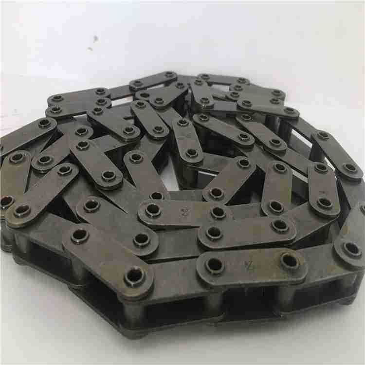 杭州东华自强链条P75 P100 P125空心销轴直板输送链条非标节距