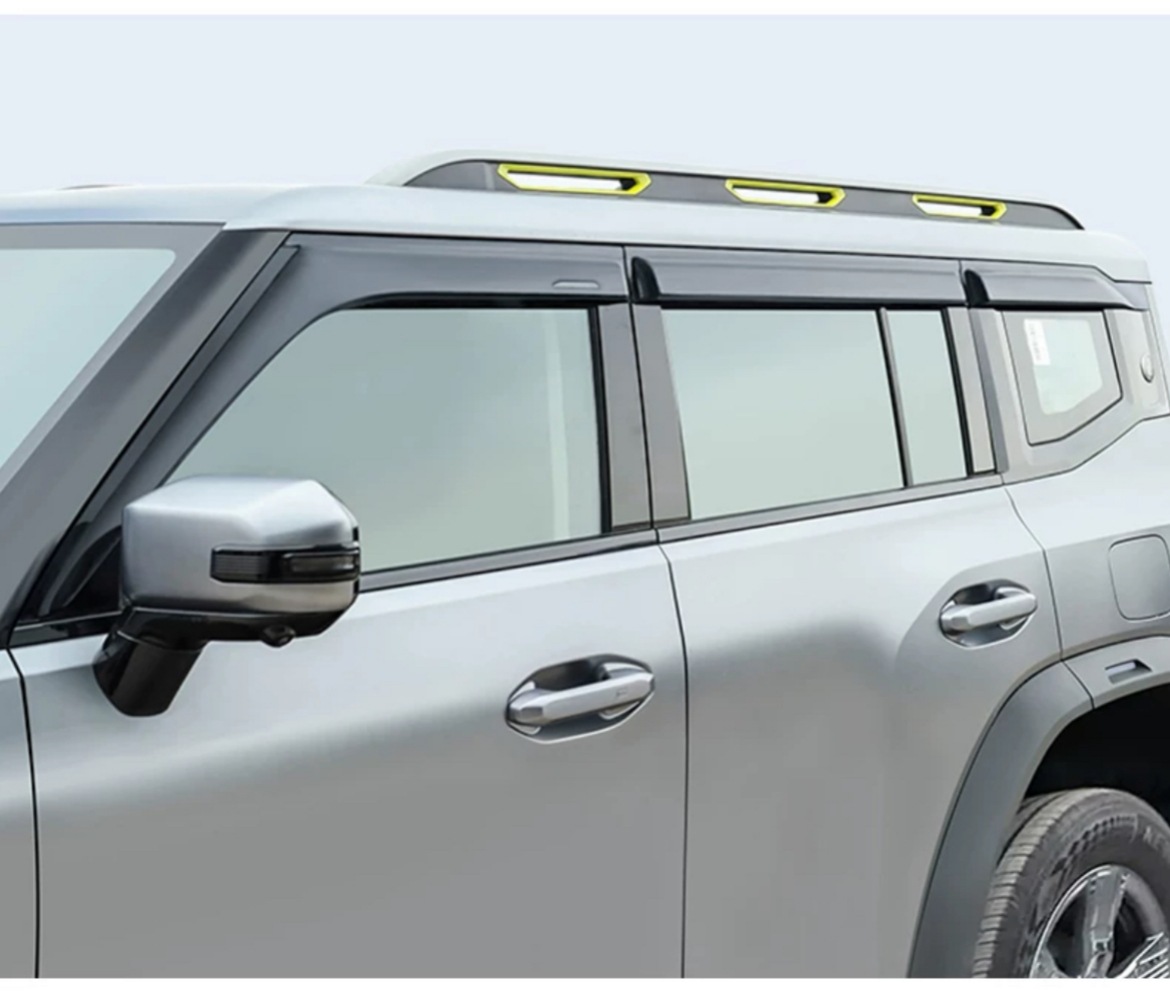 Suitable for Jetour Traveler Shanhai T2/T1 Rain Shield, Widened and Thickened Car Window Rain Guard, Rainproof Panel Modification Accessories