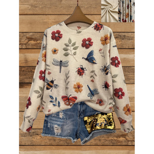 N 71886 3D printed women's sweater 3D ӡ��Ůʿë�¿羳��
