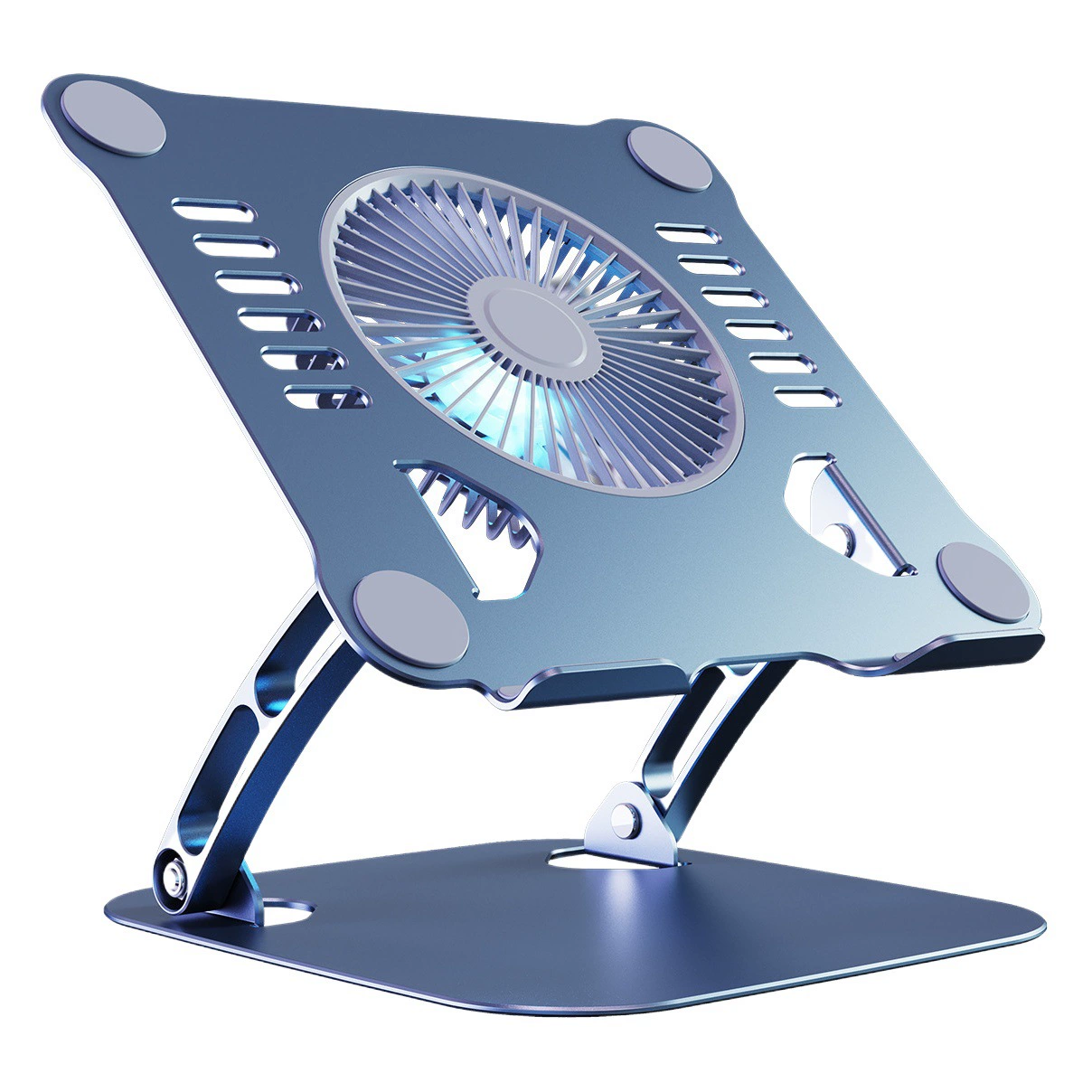 Новый стиль металлический подъемник складной двухслойный рама охлаждения основание настольный компьютер Laptop стойка планшетный держатель ноутбука