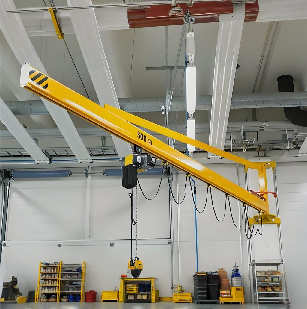 KBK墙壁式旋臂吊壁柱式旋臂起重机180度旋转墙壁吊吊车龙门吊