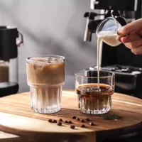 Coffee cold drink, glass, American style