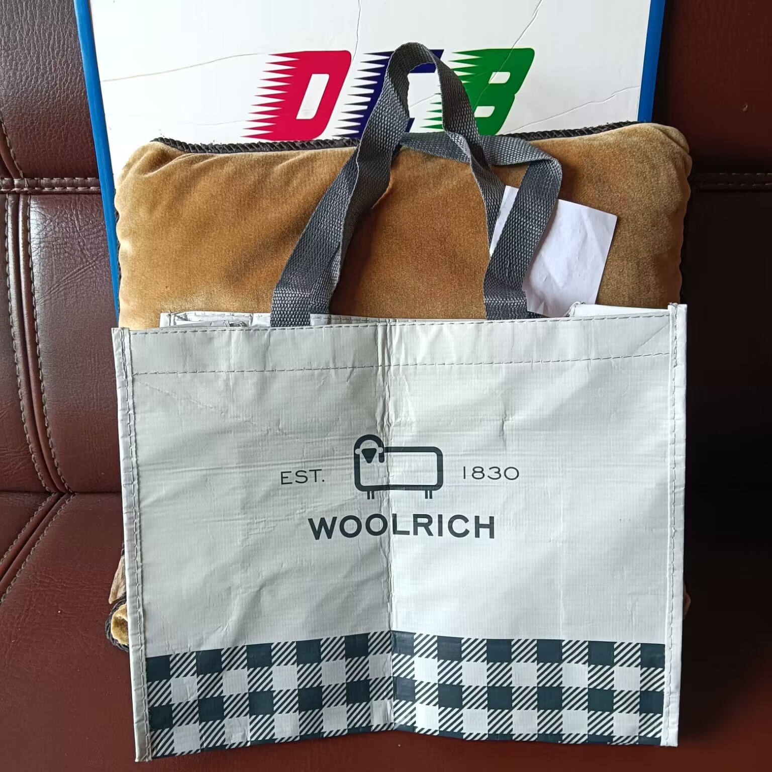 彩印淋膜RPET丽新布广告袋礼品服装购物手提覆膜环保热压无纺布袋